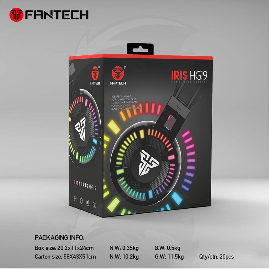 Fantech Hg19 Irish Rgb Gaming Headset Fantech Hg19 Irish Rgb Gaming Headset